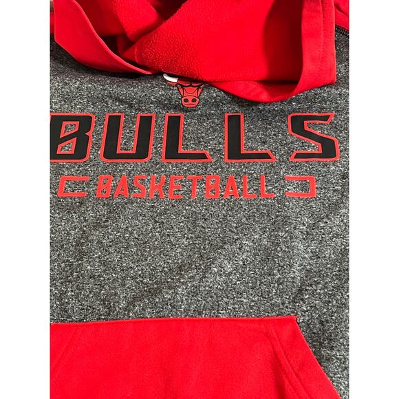 Chicago Bulls Basketball Gameday Ready Sports Hoodie Pullover Fanatics Size M - Picture 7 of 12